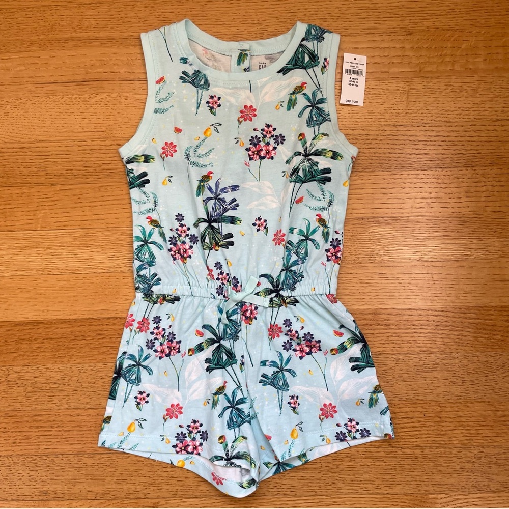 NWT: Gap Tropical Romper 5T